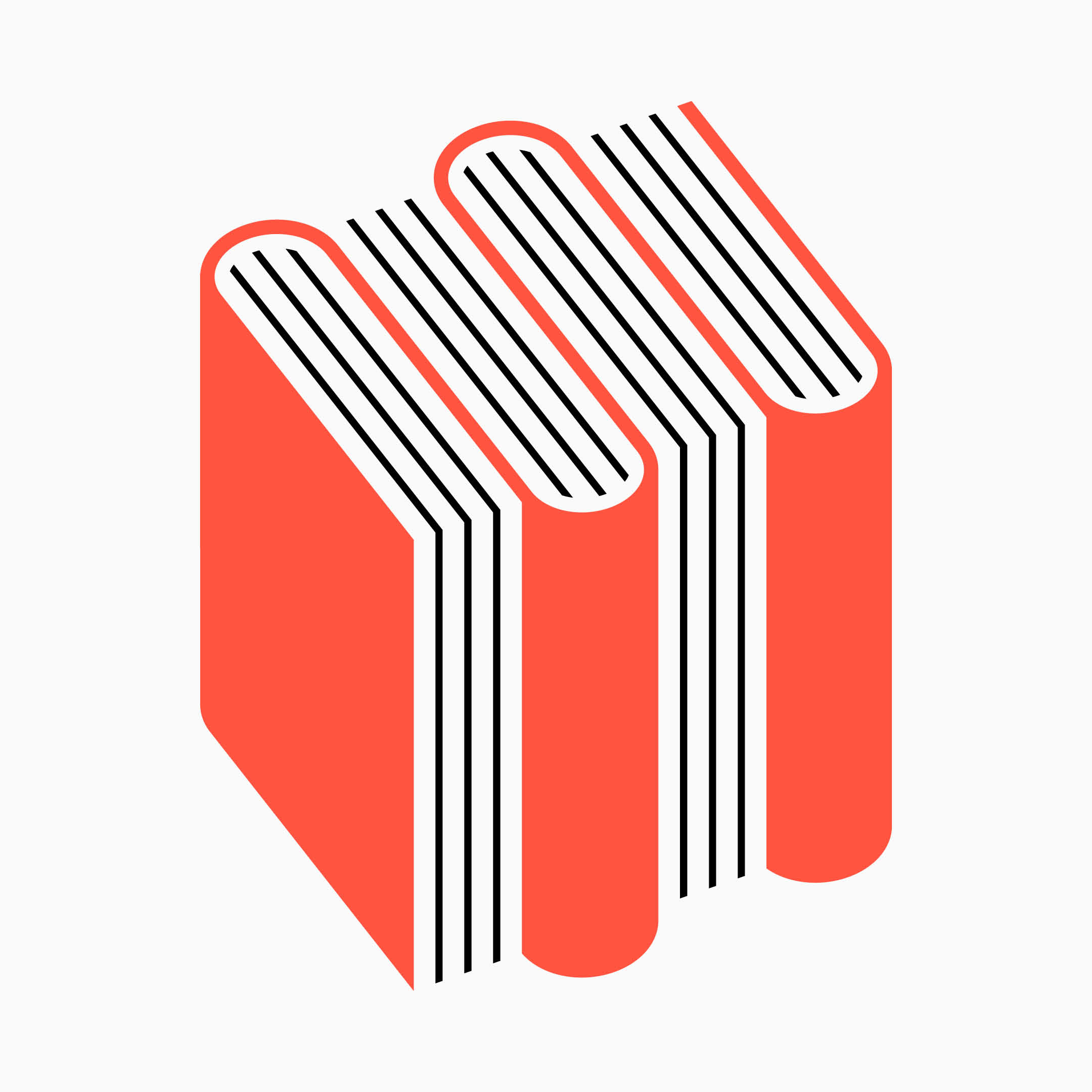 Captns – Identität Buchhandlung Klamauk – Bildmarke